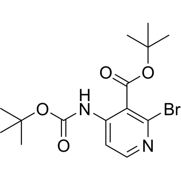 tert-Butyl 2-bromo-4-((tert-butoxycarbonyl)amino)nicotinate|CS-0161328