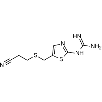 1-(5-(((2-Cyanoethyl)thio)methyl)thiazol-2-yl)guanidine|CS-0161905