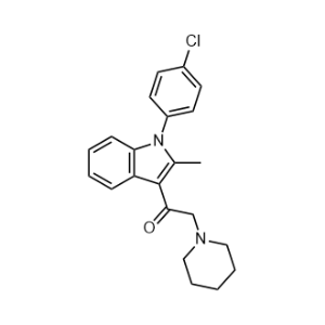 1-(1-(4-Chlorophenyl)-2-methyl-1H-indol-3-yl)-2-(piperidin-1-yl)ethanone|CS-0161983