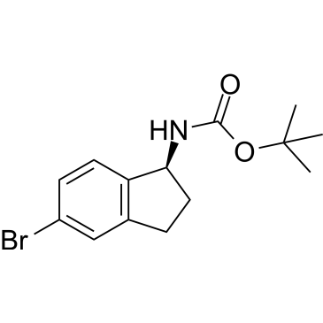 (S)-tert-Butyl (5-bromo-2,3-dihydro-1H-inden-1-yl)carbamate|CS-0162136