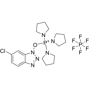 ((6-Chloro-1H-benzo[d][1,2,3]triazol-1-yl)oxy)tri(pyrrolidin-1-yl)phosphonium hexafluorophosphate|CS-0162404