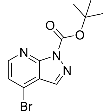 tert-Butyl 4-bromo-1H-pyrazolo[3,4-b]pyridine-1-carboxylate|CS-0162574