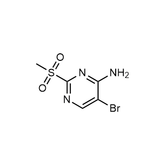 5-Bromo-2-(methylsulfonyl)pyrimidin-4-amine|CS-0162624