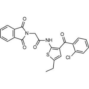 N-(3-(2-Chlorobenzoyl)-5-ethylthiophen-2-yl)-2-(1,3-dioxoisoindolin-2-yl)acetamide|CS-0162718