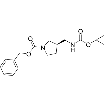 (R)-1-Cbz-3-(Boc-aminomethyl)pyrrolidine|CS-0162853