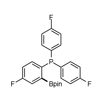(4-Fluoro-2-(4,4,5,5-tetramethyl-1,3,2-dioxaborolan-2-yl)phenyl)bis(4-fluorophenyl)phosphane|CS-0163457