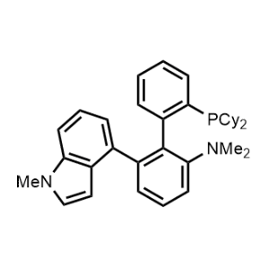 2'-(Dicyclohexylphosphanyl)-N,N-dimethyl-6-(1-methyl-1H-indol-4-yl)-[1,1'-biphenyl]-2-amine|CS-0163471