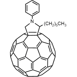 2′-Hexyl-1′,5′-dihydro-1′-phenyl-2′H-[5,6]fullereno-C60-Ih-[1,9-c]pyrrole|CS-0163585