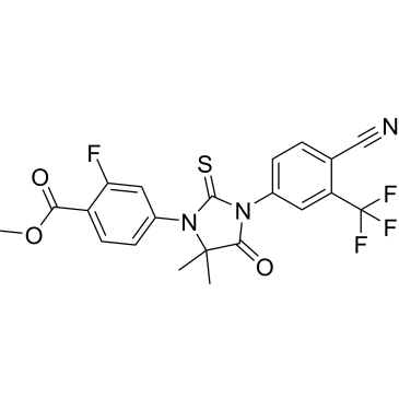 methyl 4-(3-(4-cyano-3-(trifluoromethyl)phenyl)-5,5-dimethyl-4-oxo-2-thioxoimidazolidin-1-yl)-2-fluorobenzoate  (Enzalutamide Impurity）|CS-0163836