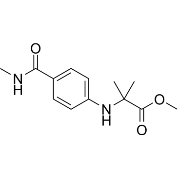 methyl 2-methyl-2-((4-(methylcarbamoyl)phenyl)amino)propanoate  Enzalutamide Impurity|CS-0163838