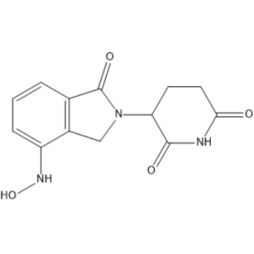 3-(4-(Hydroxyamino)-1-oxoisoindolin-2-yl)piperidine-2,6-dione Lenalidomide Impurity|CS-0163847