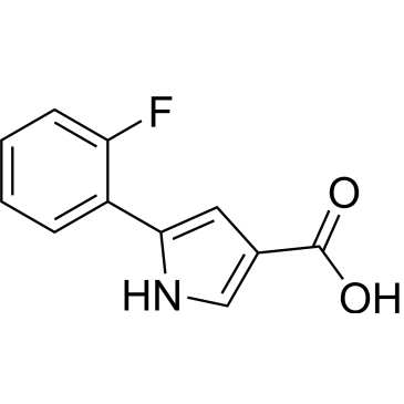 5-(2-fluorophenyl)-1H-pyrrole-3-carboxylic acid (Vonoprazan Impurity）|CS-0163877