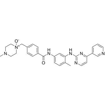 4-methyl-1-(4-((4-methyl-3-((4-(pyridin-3-yl)pyrimidin-2-yl)amino)phenyl)carbamoyl)benzyl)piperazine 1-oxide  Imatinib Impurity|CS-0163899