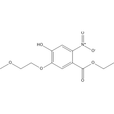 Ethyl 4-hydroxy-5-(2-methoxyethoxy)-2-nitrobenzoate Erlotinib Impurity|CS-0163923