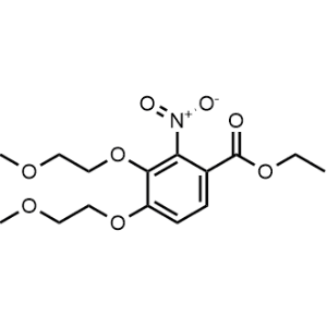 Ethyl 3,4-bis(2-methoxyethoxy)-2-nitrobenzoate Erlotinib Impurity|CS-0163926