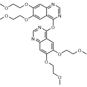 4,4'-Oxybis(6,7-bis(2-methoxyethoxy)quinazoline) Erlotinib Impurity|CS-0163934