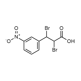 2,3-Dibromo-3-(3-nitrophenyl)propanoic Acid Erlotinib Impurity|CS-0163950