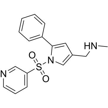N-Methyl-1-(5-phenyl-1-(pyridin-3-ylsulfonyl)-1H-pyrrol-3-yl)methanamine Vonoprazan Impurity|CS-0163965