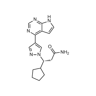 (R)-3-(4-(7H-pyrrolo[2,3-d]pyrimidin-4-yl)-1H-pyrazol-1-yl)-3-cyclopentylpropanamide  (Ruxolitinib Impuruity）|CS-0164040