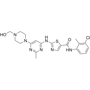 N-(3-chloro-2-methylphenyl)-2-((6-(4-(hydroxymethyl)piperazin-1-yl)-2-methylpyrimidin-4-yl)amino)thiazole-5-carboxamide  Dasatinib Impurity|CS-0164076