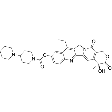 (S)-11-Ethyl-4-hydroxy-4-methyl-3,14-dioxo-3,4,12,14-tetrahydro-1H-pyrano[3',4':6,7]indolizino[1,2-b]quinolin-9-yl [1,4'-bipiperidine]-1'-carboxylate (Irinotecan Impuruity）|CS-0164083
