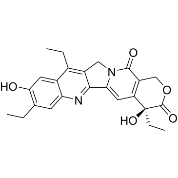 (S)-4,8,11-triethyl-4,9-dihydroxy-1H-pyrano[3',4':6,7]indolizino[1,2-b]quinoline-3,14(4H,12H)-dione  (Irinotecan Impurity）|CS-0164094