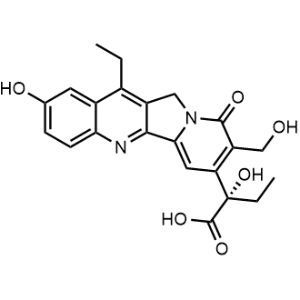 (S)-2-(12-ethyl-2-hydroxy-8-(hydroxymethyl)-9-oxo-9,11-dihydroindolizino[1,2-b]quinolin-7-yl)-2-hydroxybutanoic acid  Irinotecan Impurity|CS-0164104