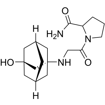 1-(2-(((1r,3s,5R,7S)-3-hydroxyadamantan-1-yl)amino)acetyl)pyrrolidine-2-carboxamide  (Vildagliptin Impuruity）|CS-0164116
