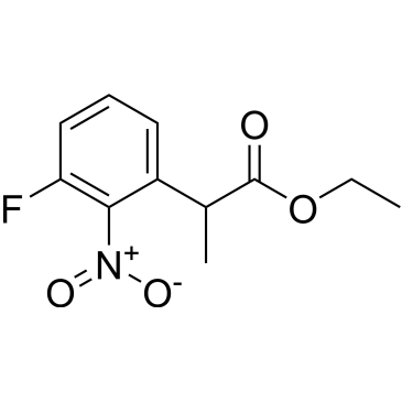 ethyl 2-(3-fluoro-2-nitrophenyl)propanoate  (Flurbiprofen Impuruity）|CS-0164179