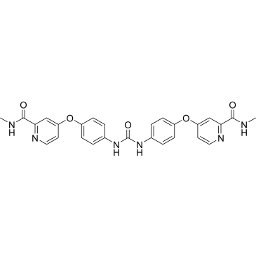 4,4'-(((carbonylbis(azanediyl))bis(4,1-phenylene))bis(oxy))bis(N-methylpicolinamide)  Sorafenib Impurity|CS-0164195