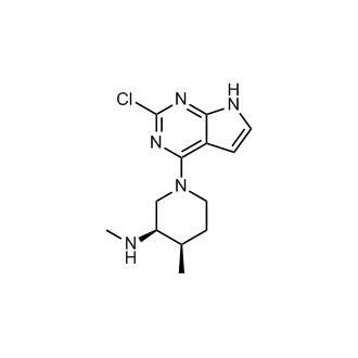 (3R,4R)-1-(2-chloro-7H-pyrrolo[2,3-d]pyrimidin-4-yl)-N,4-dimethylpiperidin-3-amine (Tofacitinib Impurity）|CS-0164253