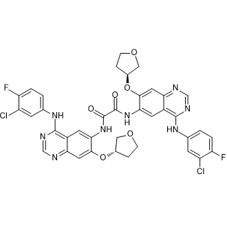 N1,N2-Bis(4-((3-Chloro-4-fluorophenyl)amino)-7-(((S)-tetrahydrofuran-3-yl)oxy)quinazolin-6-yl)oxalamide Afatinib Impurity|CS-0164259