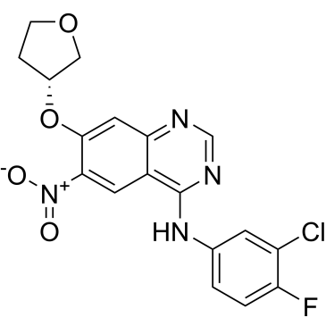 (R)-N-(3-Chloro-4-fluorophenyl)-6-nitro-7-((tetrahydrofuran-3-yl)oxy)quinazolin-4-amine Afatinib Impurity|CS-0164320