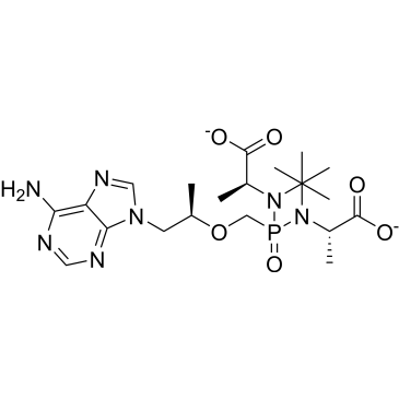 (2S,2'S)-diisopropyl 2,2'-((((((R)-1-(6-amino-9H-purin-9-yl)propan-2-yl)oxy)methyl)phosphoryl)bis(azanediyl))dipropanoate  tenofovir Impurity|CS-0164427