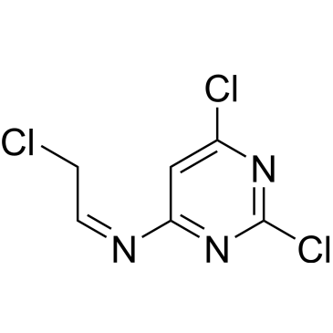 (Z)-2,6-dichloro-N-(2-chloroethylidene)pyrimidin-4-amine  (Tofacitinib Impuruity）|CS-0164446