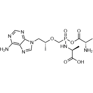 (2S)-2-(((S)-((((R)-1-(6-amino-9H-purin-9-yl)propan-2-yl)oxy)methyl)((2-aminopropanoyl)oxy)phosphoryl)amino)propanoic acid  Tenofovir Impurity|CS-0164452