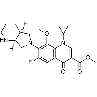 methyl 1-cyclopropyl-6-fluoro-7-((4aS,7aS)-hexahydro-1H-pyrrolo[3,4-b]pyridin-6(2H)-yl)-8-methoxy-4-oxo-1,4-dihydroquinoline-3-carboxylate  Moxifloxacin Impurity|CS-0164485