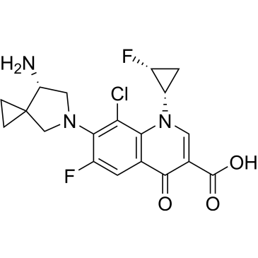 7-((S)-7-amino-5-azaspiro[2.4]heptan-5-yl)-8-chloro-6-fluoro-1-((1S,2R)-2-fluorocyclopropyl)-4-oxo-1,4-dihydroquinoline-3-carboxylic acid  (Sitafloxacin Impurity）|CS-0164491