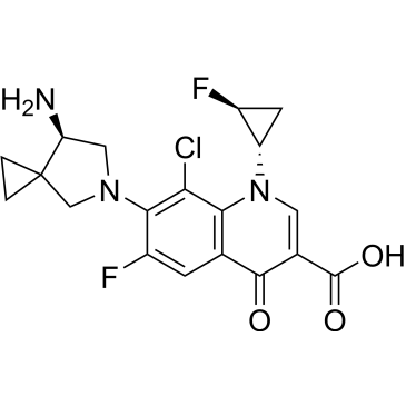 7-((R)-7-amino-5-azaspiro[2.4]heptan-5-yl)-8-chloro-6-fluoro-1-((1S,2S)-2-fluorocyclopropyl)-4-oxo-1,4-dihydroquinoline-3-carboxylic acid  (Sitafloxacin Impuruity）|CS-0164493