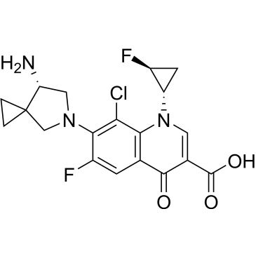 7-((S)-7-amino-5-azaspiro[2.4]heptan-5-yl)-8-chloro-6-fluoro-1-((1S,2S)-2-fluorocyclopropyl)-4-oxo-1,4-dihydroquinoline-3-carboxylic acid  (Sitafloxacin Impuruity）|CS-0164494