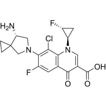 7-((S)-7-amino-5-azaspiro[2.4]heptan-5-yl)-8-chloro-6-fluoro-1-((1R,2R)-2-fluorocyclopropyl)-4-oxo-1,4-dihydroquinoline-3-carboxylic acid  (Sitafloxacin Impuruity）|CS-0164495