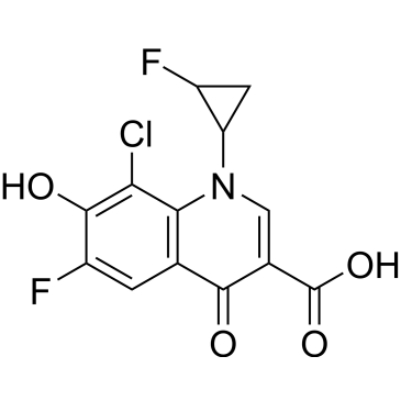 8-chloro-6-fluoro-1-(2-fluorocyclopropyl)-7-hydroxy-4-oxo-1,4-dihydroquinoline-3-carboxylic acid  (Sitafloxacin Impuruity）|CS-0164496