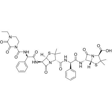 (2S,5R,6R)-6-((R)-2-((2S,5R,6R)-6-((R)-2-(4-Ethyl-2,3-dioxopiperazine-1-carboxamido)-2-phenylacetamido)-3,3-dimethyl-7-oxo-4-thia-1-azabicyclo[3.2.0]heptane-2-carboxamido)-2-phenylacetamido)-3,3-dimethyl-7-oxo-4-thia-1-azabicyclo[3.2.0]heptane-2-carboxyli Piperacillin Impurity|CS-0164543