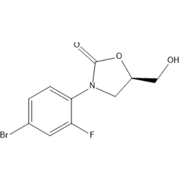 (R)-3-(4-bromo-2-fluorophenyl)-5-(hydroxymethyl)oxazolidin-2-one  Tedizolid Impurity|CS-0164621