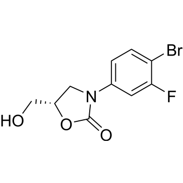 (S)-3-(4-bromo-3-fluorophenyl)-5-(hydroxymethyl)oxazolidin-2-one  (Tedizolid Impurity）|CS-0164622