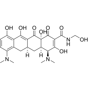 (4S,4aR,5aS,12aR)-4,7-Bis(dimethylamino)-3,10,11,12a-tetrahydroxy-N-(hydroxymethyl)-1,12-dioxo-1,4,4a,5,5a,6,12,12a-octahydrotetracene-2-carboxamide (Minocycline Impuruity）|CS-0164636
