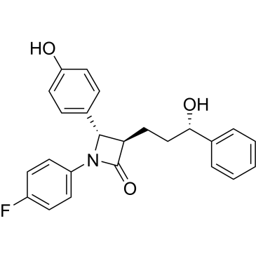 (3R,4S)-1-(4-fluorophenyl)-3-((S)-3-hydroxy-3-phenylpropyl)-4-(4-hydroxyphenyl)azetidin-2-one  Ezetimibe Impurity|CS-0164702