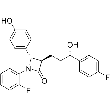 (3R,4S)-1-(2-fluorophenyl)-3-((S)-3-(4-fluorophenyl)-3-hydroxypropyl)-4-(4-hydroxyphenyl)azetidin-2-one  Ezetimibe Impurity|CS-0164725