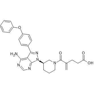 (R)-4-(3-(4-amino-3-(4-phenoxyphenyl)-1H-pyrazolo[3,4-d]pyrimidin-1-yl)piperidine-1-carbonyl)pent-4-enoic acid  Ibrutinib Impurity|CS-0164739