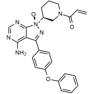 (R)-1-((S)-1-acryloylpiperidin-3-yl)-4-amino-3-(4-phenoxyphenyl)-1H-pyrazolo[3,4-d]pyrimidine 1-oxide  Ibrutinib Impurity|CS-0164742